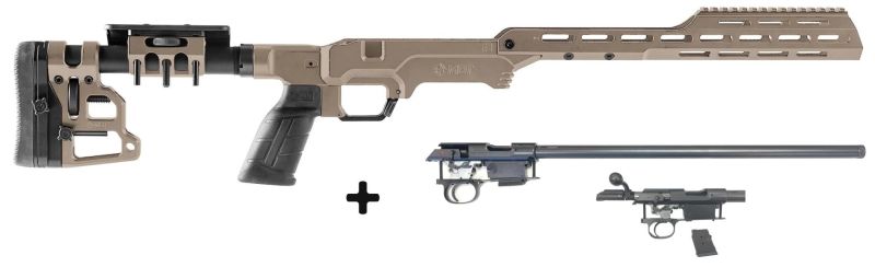 Carabine 22LR CZ 457 Varmint Chassis MDT THE TACTICAL LSS Gén.3 FDE