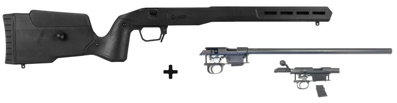 Carabine 22LR CZ 457 Varmint Chassis MDT FIELD STOCK Noir