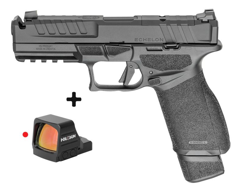 Pistolet SPRINGFIELD ECHELON 4.5F COMP "HOLOSUN Reflex ELITE Red Dot 407" cal.9x19 "Occasion"