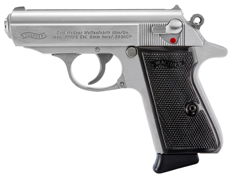 Pistolet WALTHER PPK/S Inox cal.380 ACP