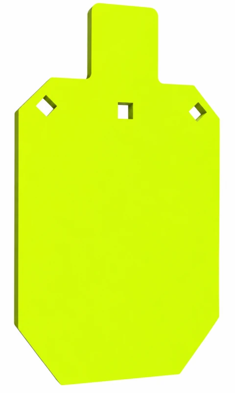 Gong de Tir silhouette 17,7x30,5cm HARDOX 500 GUN GONG - 12mm