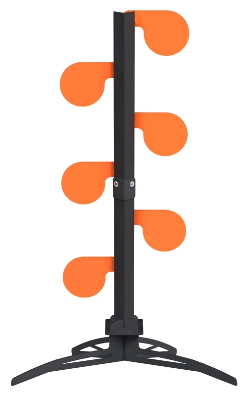 Cible de tir MTS Arbre de duel 6 Gongs HARDOX 500 (AR500) - 10mm