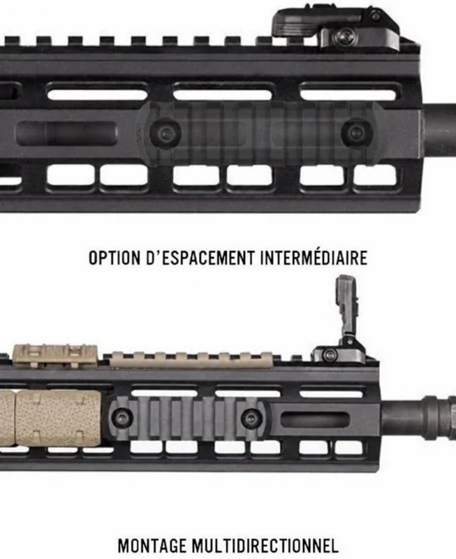 Rail MAGPUL M-Lok 7 slots Noir