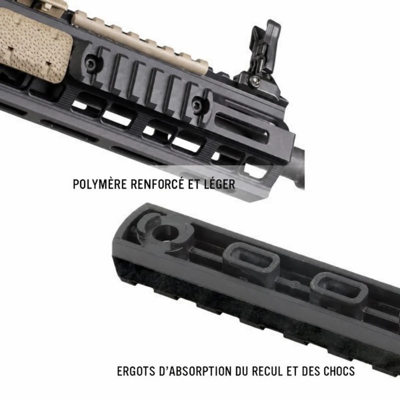 Rail MAGPUL M-Lok 7 slots Noir