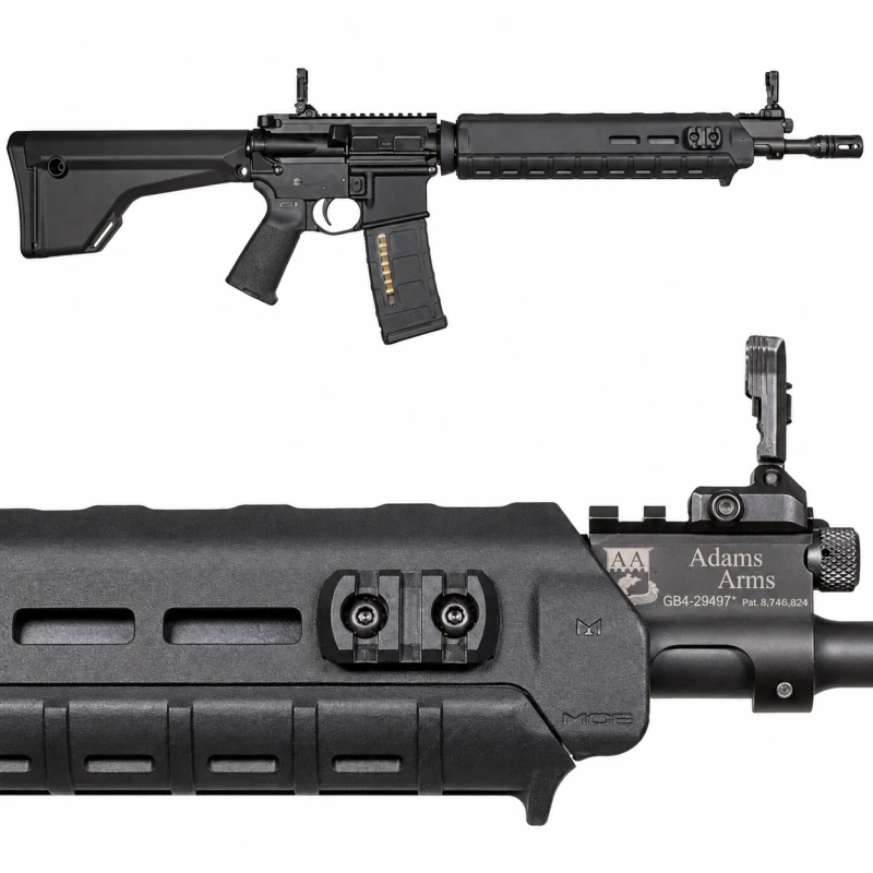 Rail MAGPUL M-Lok Polymère 3 slots Noir