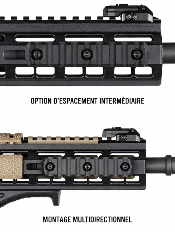 Rail MAGPUL M-Lok Polymère 9 slots Noir