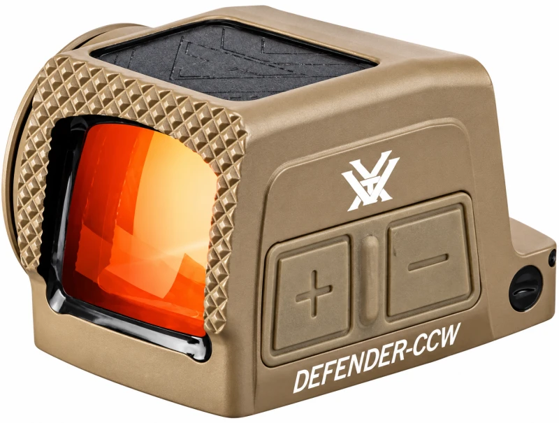Point Rouge VORTEX DEFENDER-CCW TAN Fermé Red Cercle Dot 3Moa