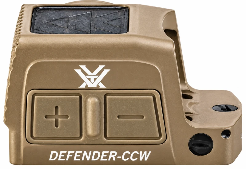 Point Rouge VORTEX DEFENDER-CCW TAN Fermé Red Cercle Dot 3Moa