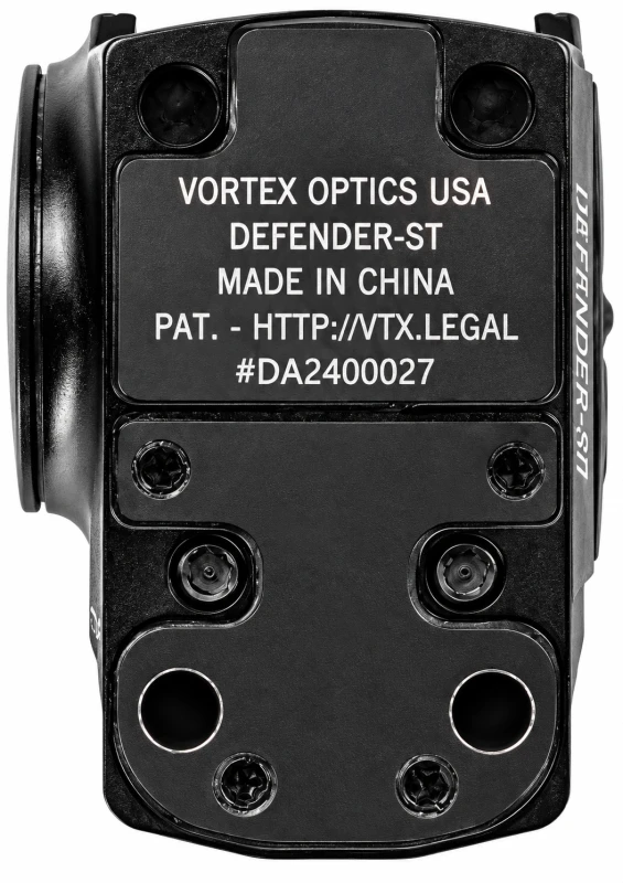 Point Rouge VORTEX DEFENDER ST Fermé Green Cercle Dot 3Moa