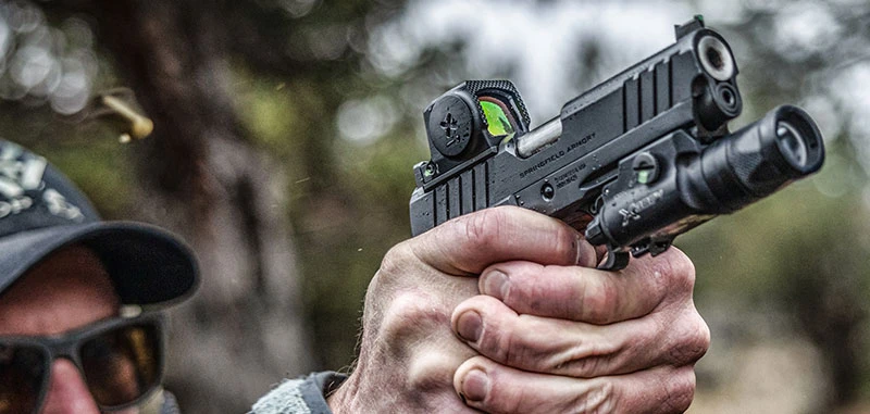 Point Rouge VORTEX DEFENDER ST Fermé Green Cercle Dot 3Moa