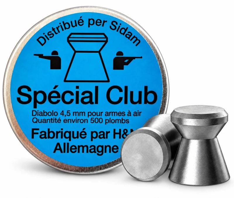 Plombs cal.4,5mm H&N Special club (0.53 gr) /500