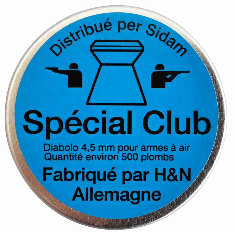 Plombs cal.4,5mm H&N Special club (0.53 gr) /500
