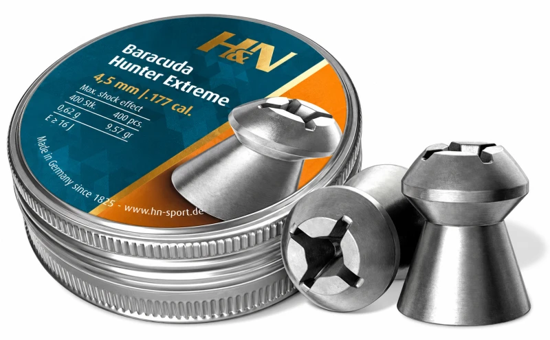 Plombs cal.4,5mm H&N Baracuda Hunter Extreme (0.62 gr) /400
