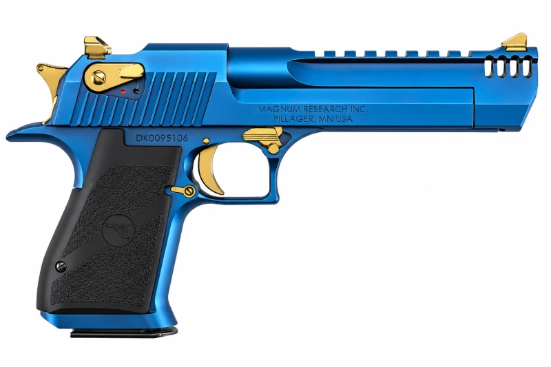 Pistolet DESERT EAGLE Carbo Blue/Gold 6