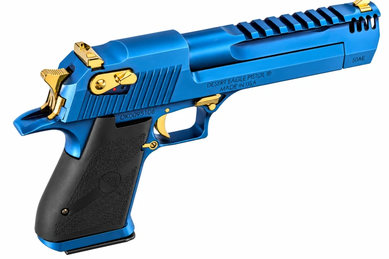 Pistolet DESERT EAGLE Carbo Blue/Gold 6