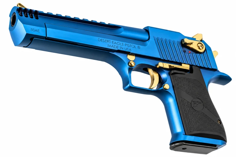 Pistolet DESERT EAGLE Carbo Blue/Gold 6