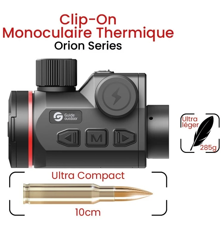 Clip-On Thermique GUIDE SENSMART ORION C-SERIES O635CS