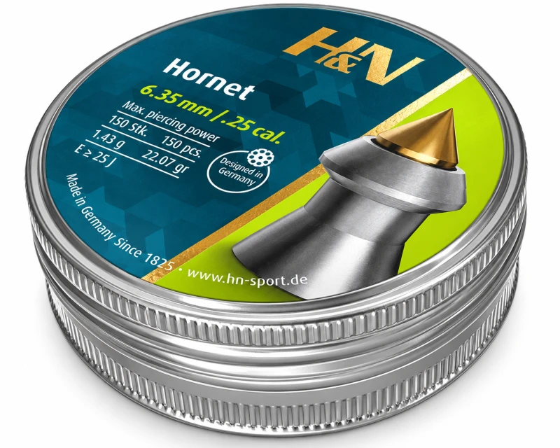 Plombs cal.6,35mm HN Hornet (1,43 gr) /150