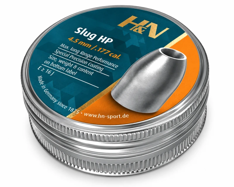 Plombs cal.4,5mm H&N Slug HP (0.84 gr) /350