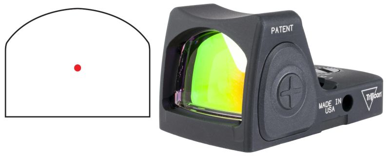 Point rouge Trijicon RMR® Type 2 Red Dot Sight Adjustable LED 2.5Moa