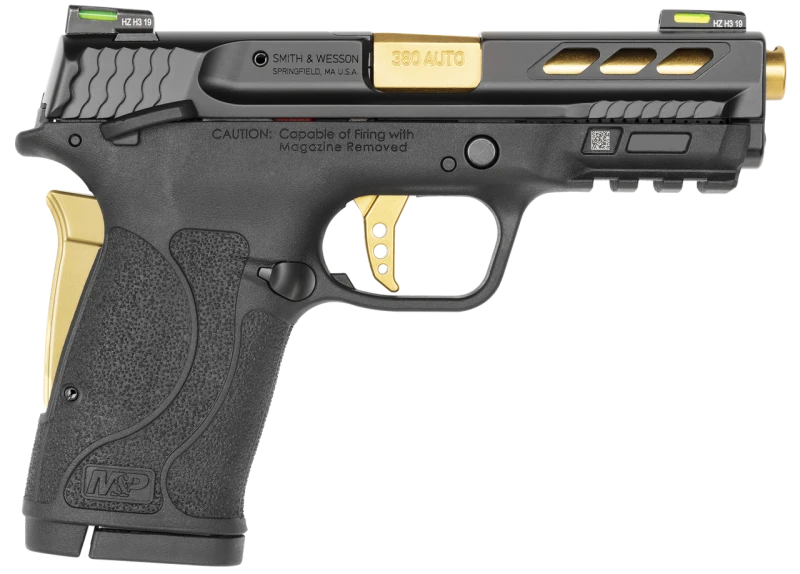 Pistolet SMITH & WESSON MP380 Shield M2.0 Gold Ported Barrel cal.380 AUTO