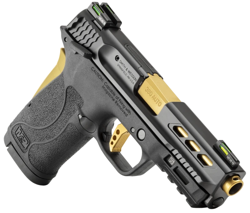 Pistolet SMITH & WESSON MP380 Shield M2.0 Gold Ported Barrel cal.380 AUTO