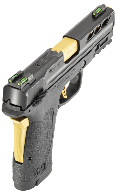 Pistolet SMITH & WESSON MP380 Shield M2.0 Gold Ported Barrel cal.380 AUTO