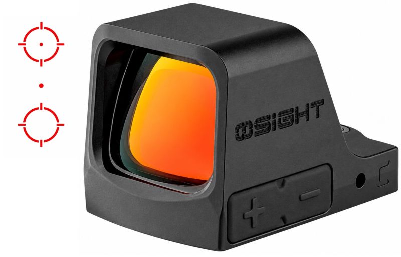 Viseur point rouge OSIGHT C Noir Multi-réticules