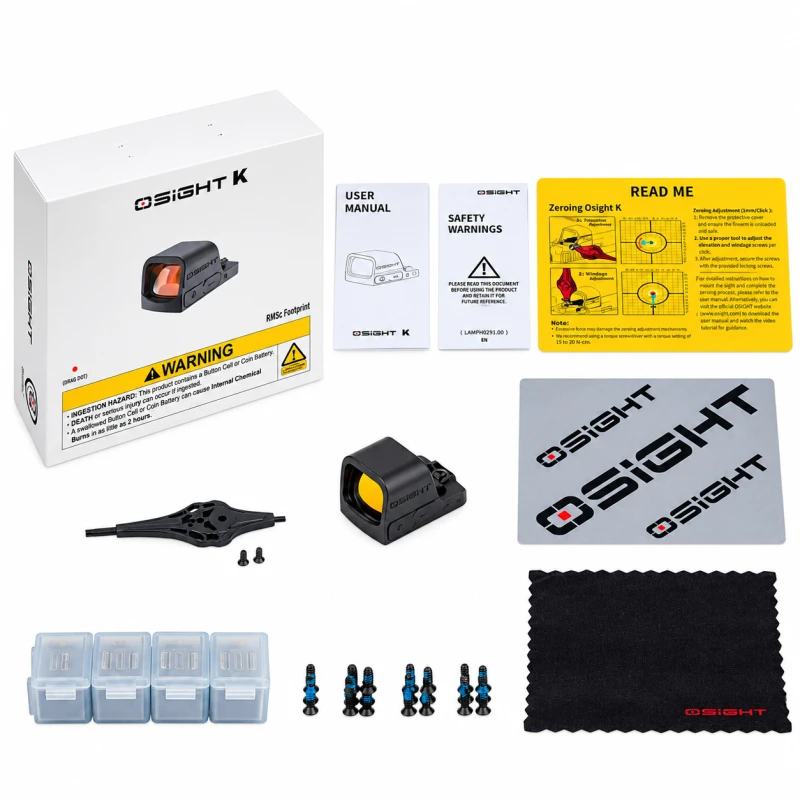 Viseur point rouge OSIGHT K Noir 6 MOA