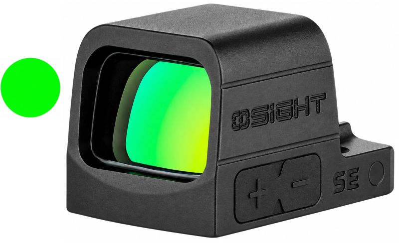 Viseur point rouge OSIGHT SE Noir Green Dot 6 MOA