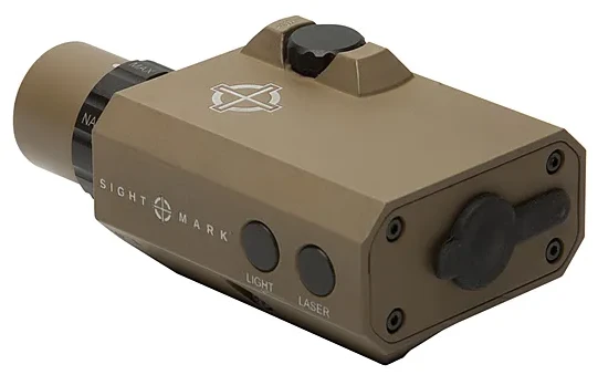 Laser vert / lampe 300 lumens pour armes longues SIGHTMARK LoPro Mini Combo FDE