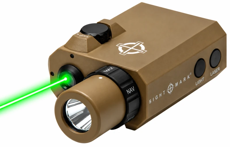 Laser vert / lampe 300 lumens pour armes longues SIGHTMARK LoPro Mini Combo FDE