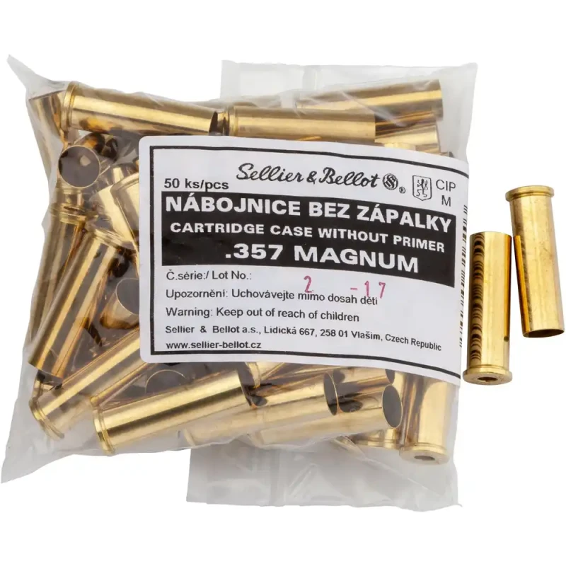 Douilles SELLIER & BELLOT cal.357 Magnum /50
