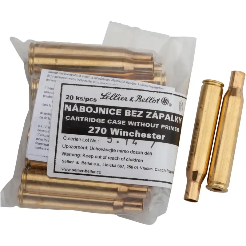 Douilles SELLIER & BELLOT cal.270 Win