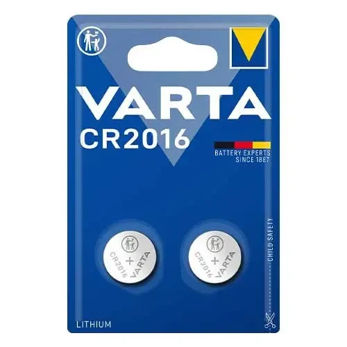 Piles lithium VARTA CR2016 3Volts (lot de 2)