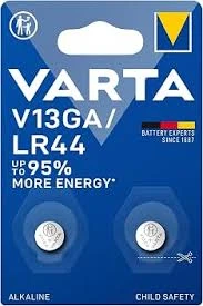 Piles VARTA V13GA / LR44 (1.5 Volts) Blister de 2 piles