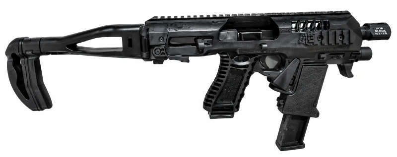 Crosse Micro Gén.4x Noir RONI CAA SWAT pour Glock 17/19/45 Gén.6
