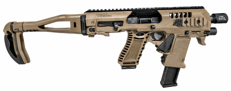 Crosse Micro Gén.4x FDE RONI CAA SWAT pour Glock 17/19/45 Gén.6