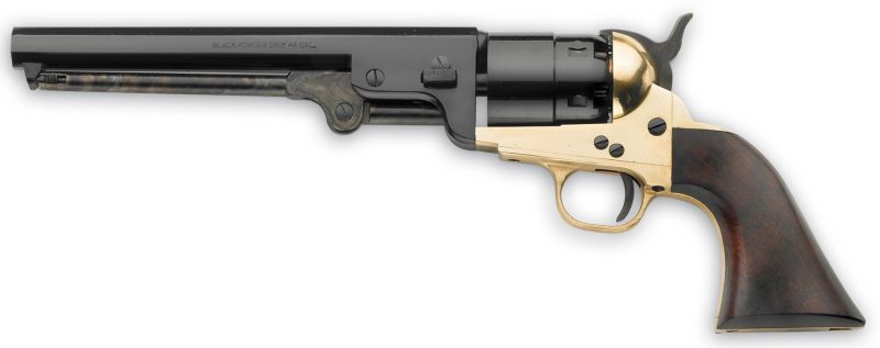Revolver à Poudre Noire Pietta Reb Nord 1851 Navy 