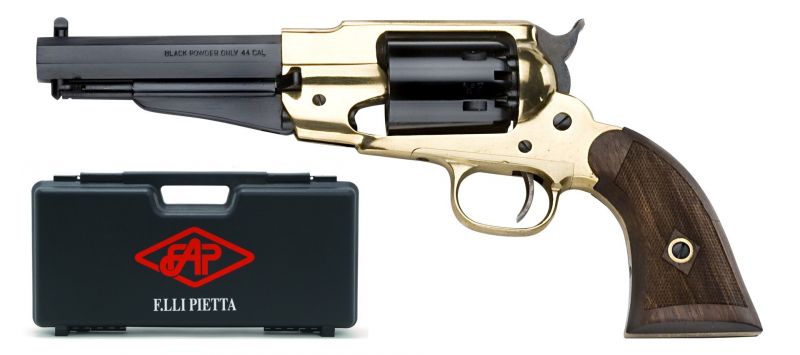 Revolver à Poudre Noire Pietta REMINGTON 1858 New Army Sheriff "RGBSH44LC/VL" cal.44 