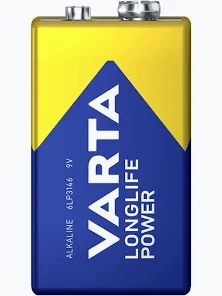 Piles VARTA 6LR61 9Volts (lot de 2)