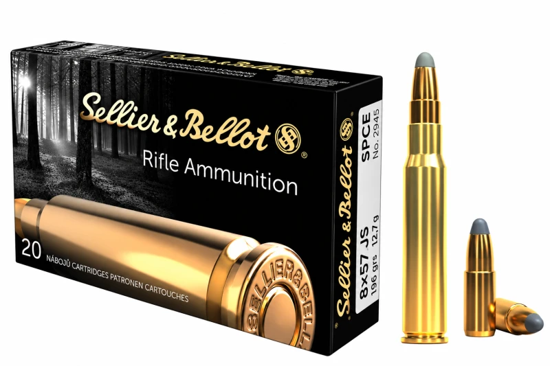 SELLIER & BELLOT cal.8x57 JS SPCE 196 grains - 12.7 grammes /20