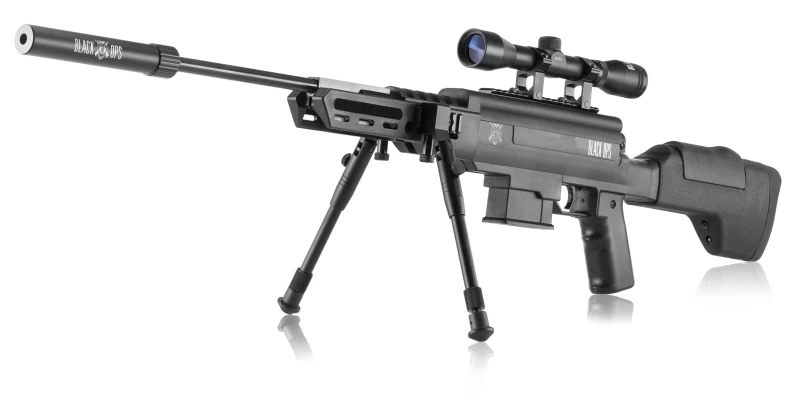 Carabine à plombs BLACK OPS Sniper Tactical (19,9 joules) cal.4,5mm