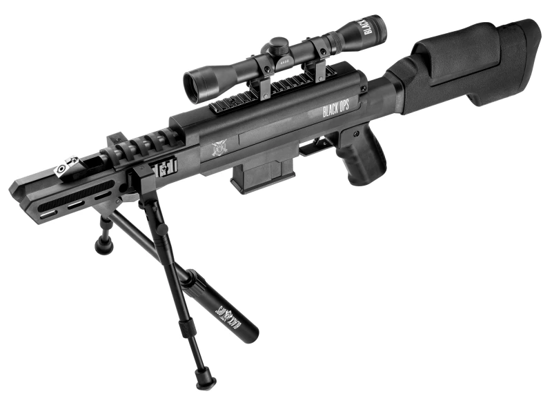 Carabine à plombs BLACK OPS Sniper Tactical (19,9 joules) cal.4,5mm