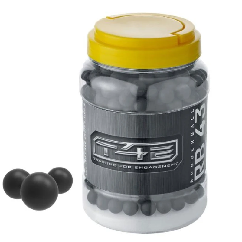 Umarex T4E Prac RB50 Lot de 500 balles en caoutchouc Cal.50 Idéal pour HDR50 / HDP50 Prac Series Umarex T4E Prac RB50 Lot de 500 balles en caoutchouc Cal.50 Idéal pour HDR50 / HDP50 Prac Series