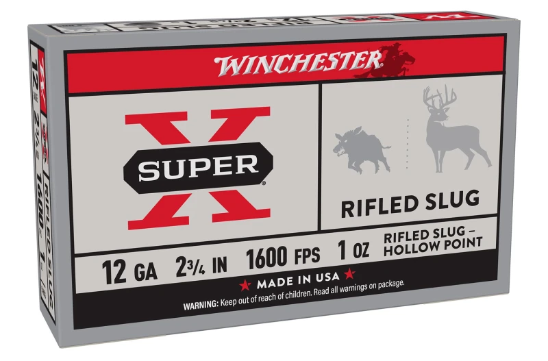 Balles WINCHESTER Slug Hollow Point cal.12/70 (boite de 5)