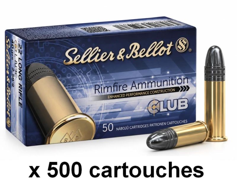 SELLIER & BELLOT 22Lr Standard Club LRN /500