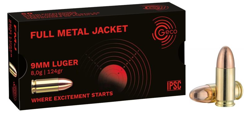 GECO cal.9mm PARA FMJ /50