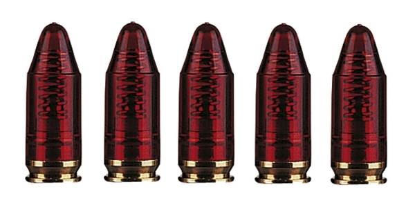 Blister de 6 douilles amortisseur cal.9x19 (.9mm PARA)