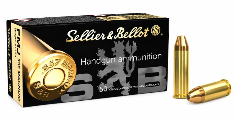 SELLIER & BELLOT cal.357 Magnum FMJ /50